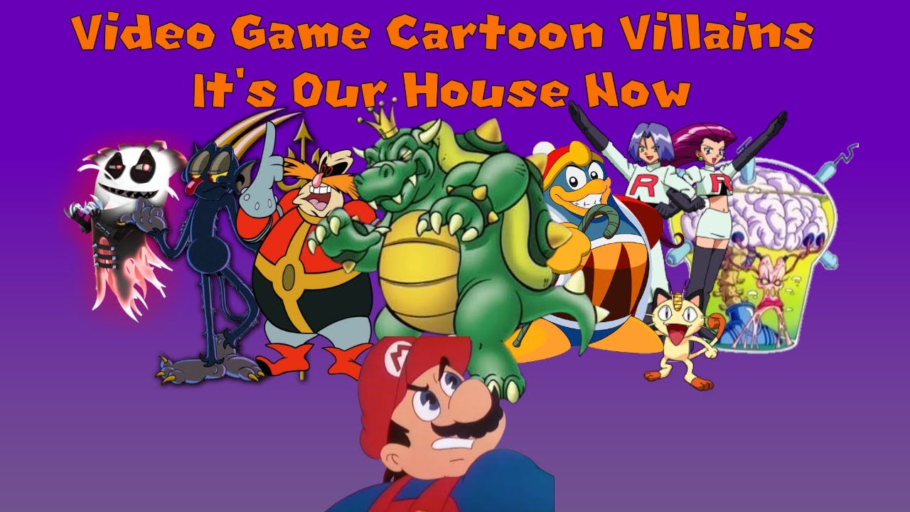 HMV: Video Game Cartoon Villains - It's Our House Now