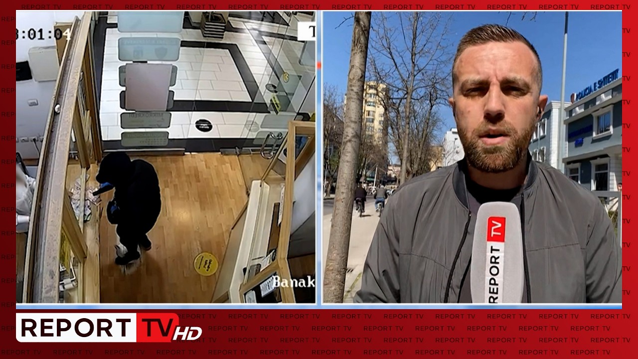Grabiti me armë pikën e këmbimit valutor në Tiranë, Report Tv zbardh dëshminë e autorit