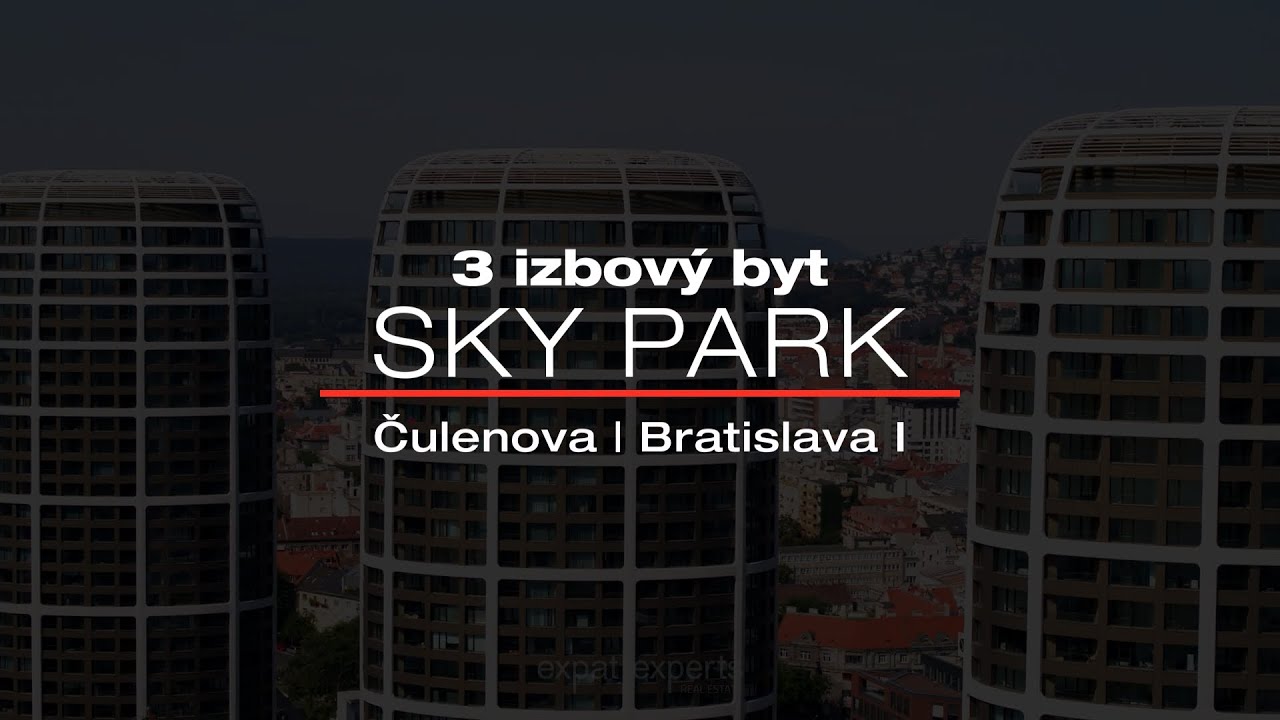 NA PRENÁJOM/FOR RENT Luxusný, zariadený 3i byt v Sky Park-u