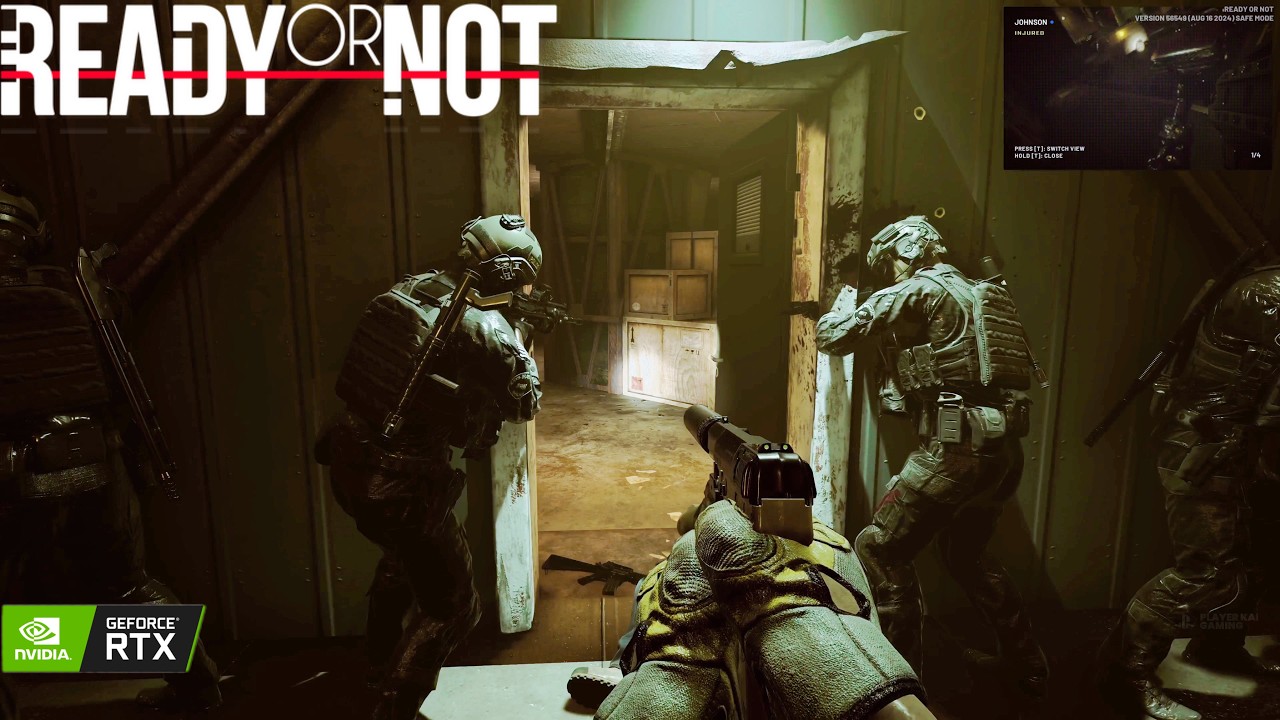 READY OR NOT - Full Campaign All Missions Cinematic Playthrough 4K 60FPS