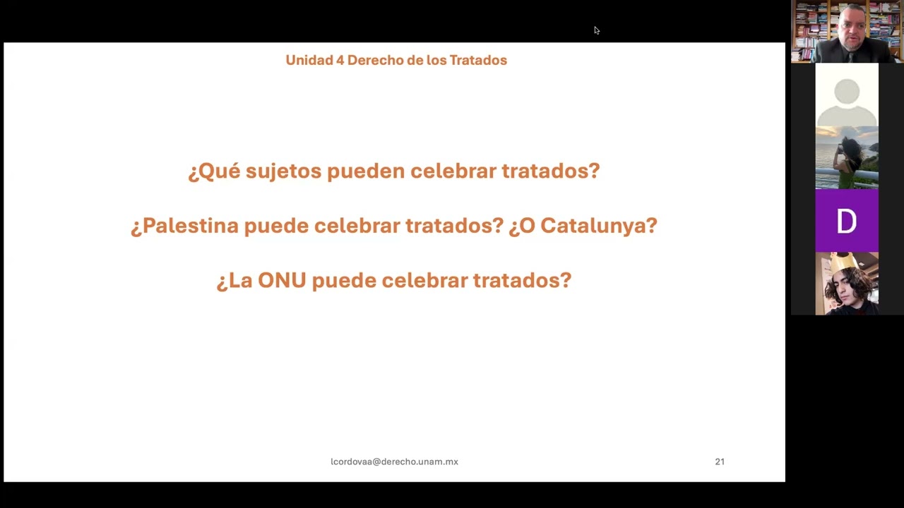 Pueden Palestina, Catalunya o la ONU adoptar tratados