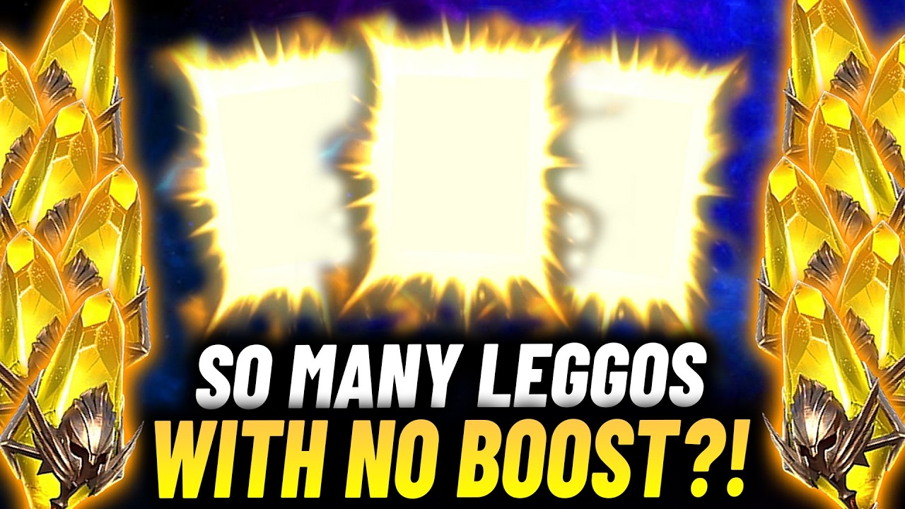 Pulling Sacred Shards on 5 DIFFERENT ACCOUNTS! (Summon Rush) - Raid Shadow Legends Opening