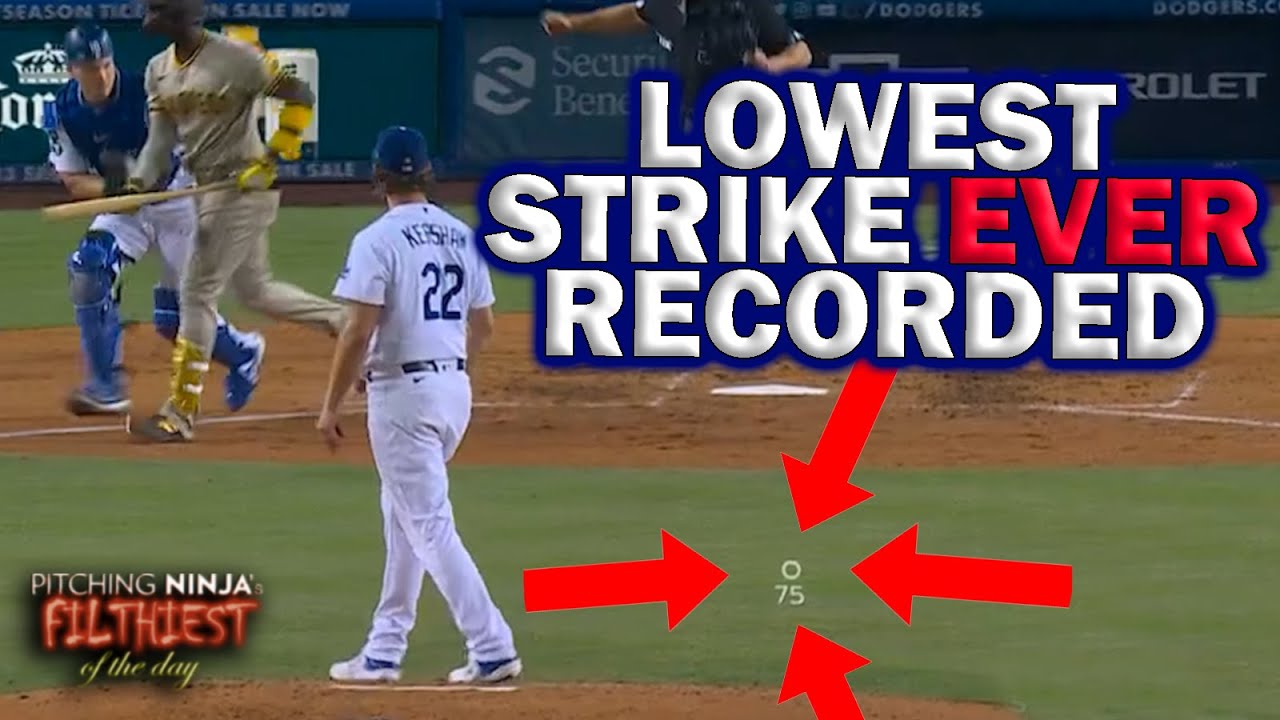 Kershaw gets the Lowest Strikeout EVER!!