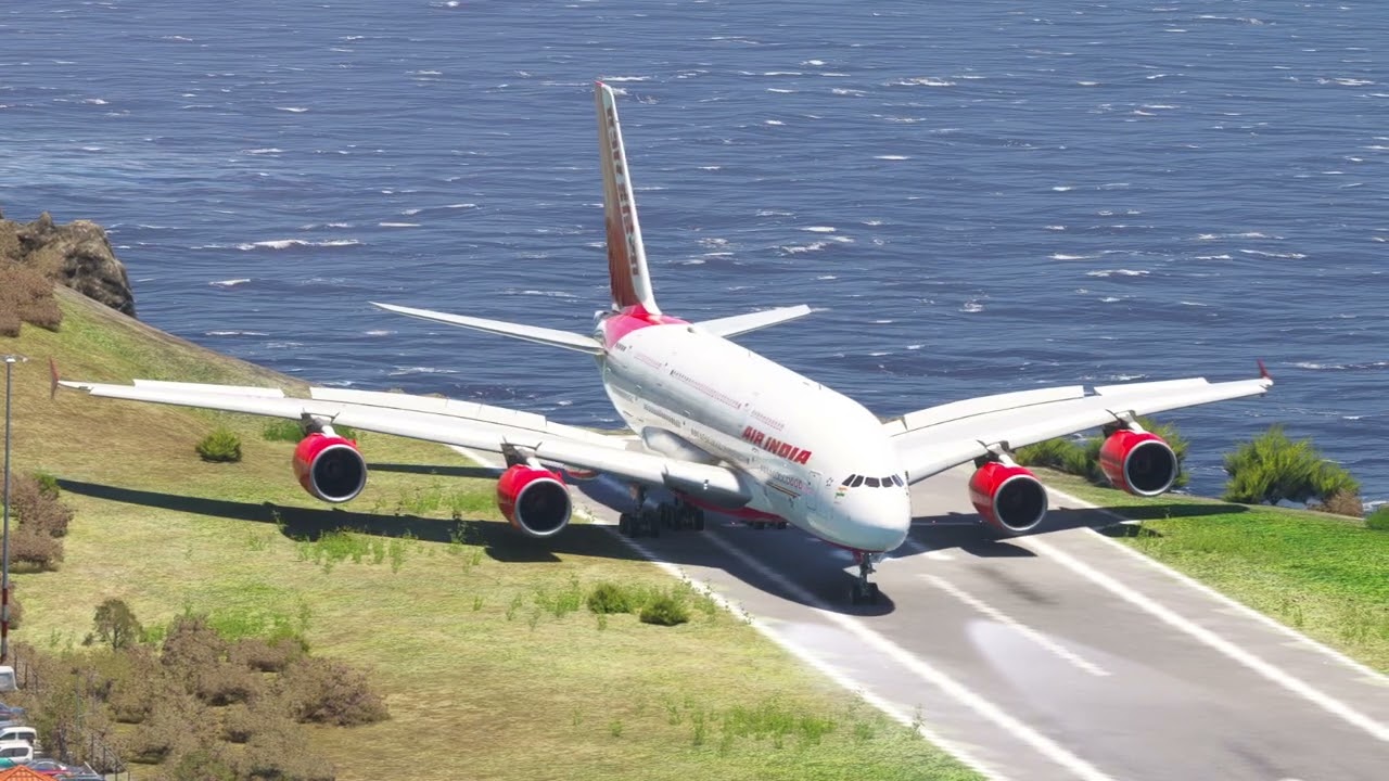 Did It Crash? Airbus A380's Terrifying Takeoff from the World's Shortest Runway!