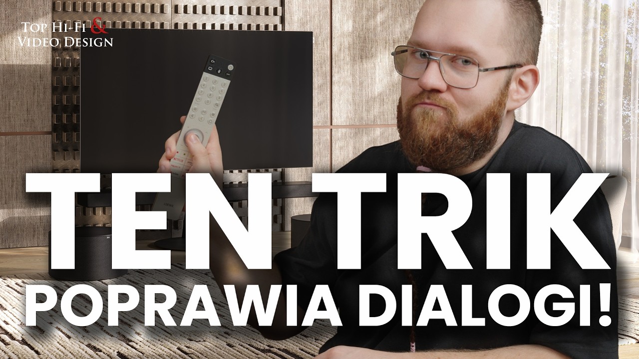Niewyraźne dialogi w filmach? Co zrobić żeby lepiej słyszeć rozmowy!