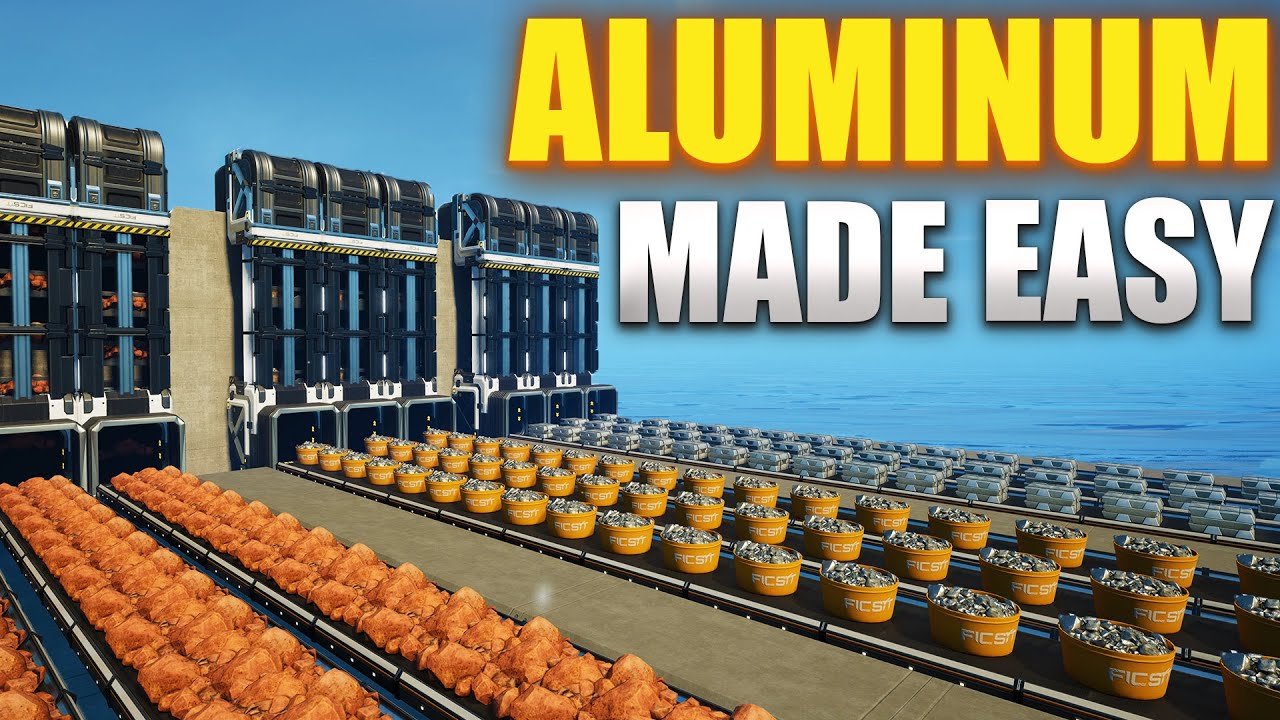Алюминий — это просто с этими простыми настройками Satisfactory 1.0