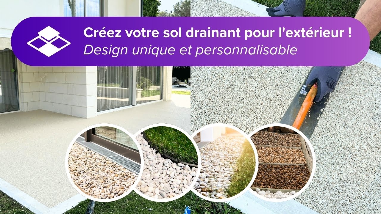 Sol drainant en gravier stabilisé – Guide complet d'application