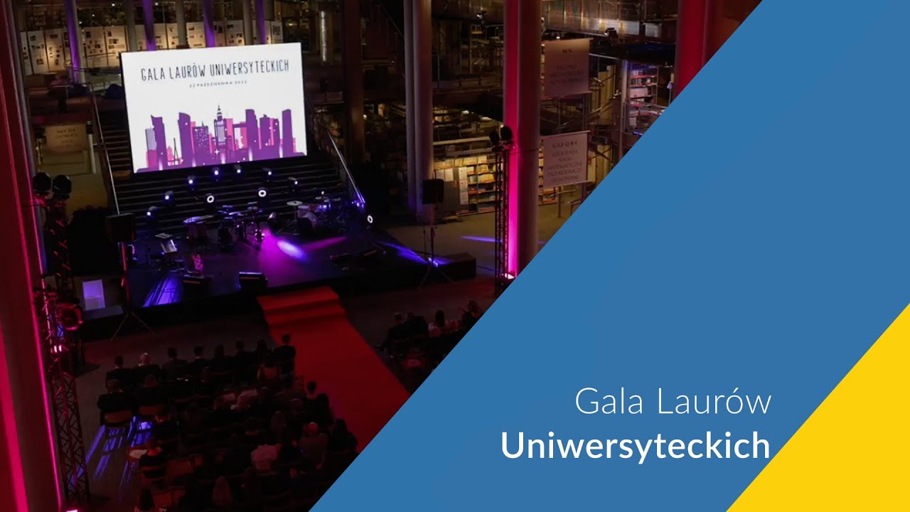 Gala Laur&oacute;w Uniwersyteckich - 5 statuetek dla UW!