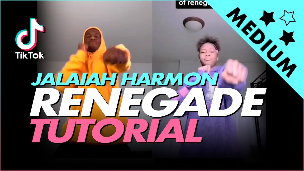 ORIGINAL RENEGADE | TIK TOK TUTORIAL | JALAIAH HARMON | PART 1