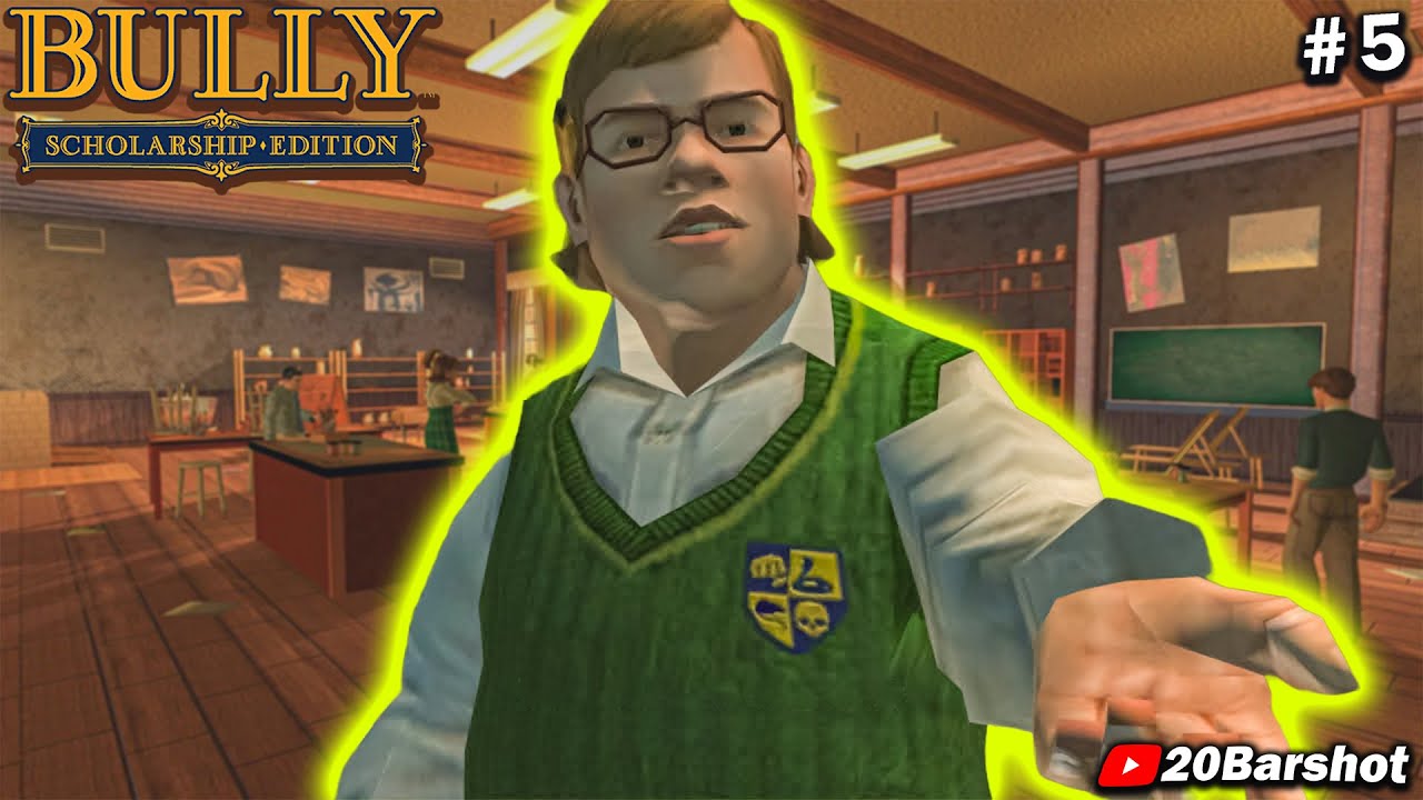 KERTAS BERHARGA MILIK MELVIN DI CURI - Bully PS2 Subtitle Indonesia - Part 5