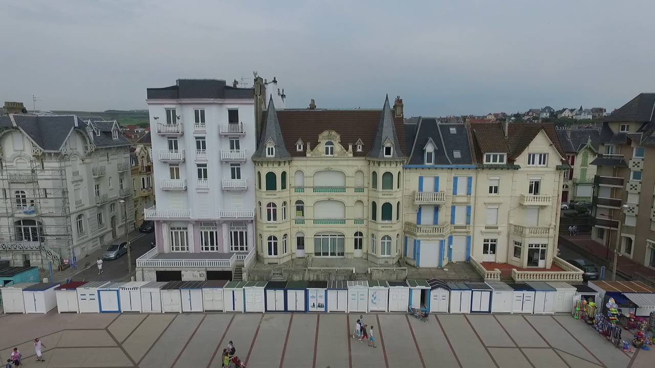 Wimereux vu d'en haut (drone)