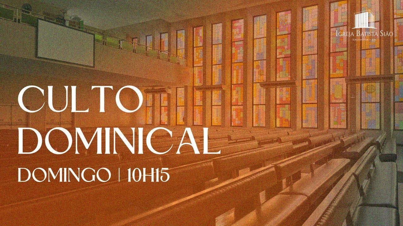 CULTO DE DOMINGO - 22.02.2026  10h15