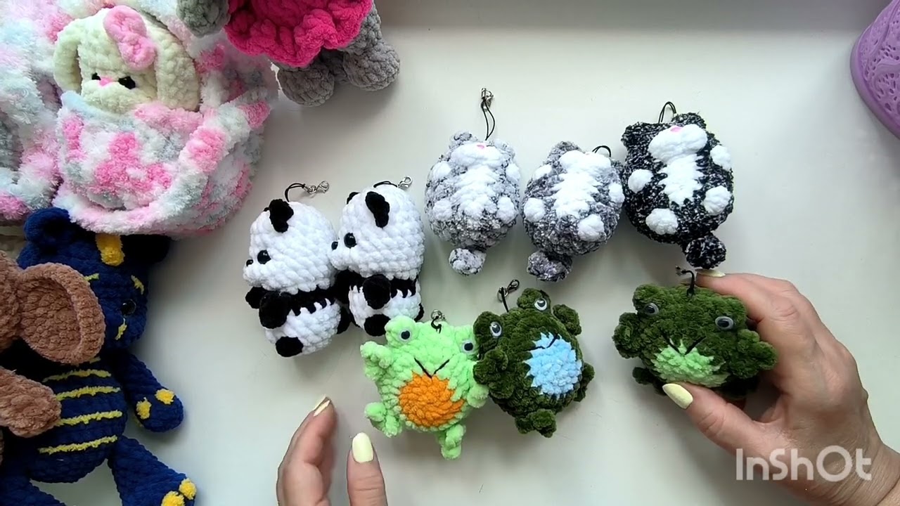 Готовые игрушки крючком, за неделю!!!