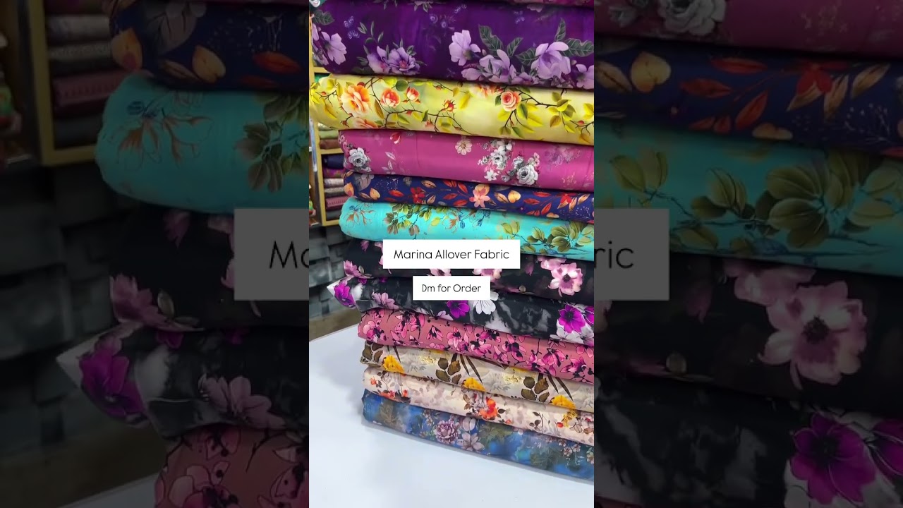 Marina Fabric | New Collection #kornerpk #fabric #onlineshopping #marina #wintercollection #new