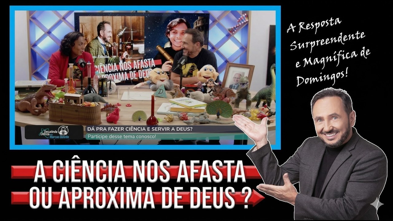 A coragem de um cientista autodidata brasileiro que respondeu com convicção, e chocou os ateus!