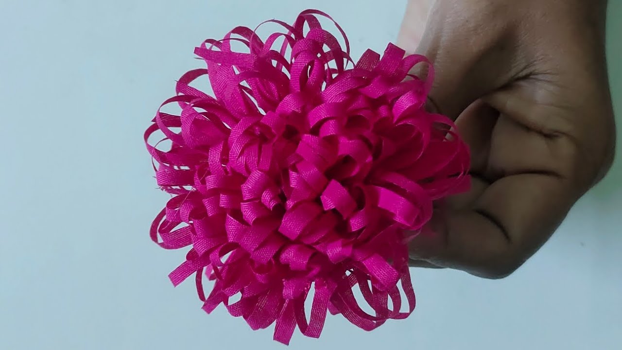 Diy Flower making #youtube #flowerart 