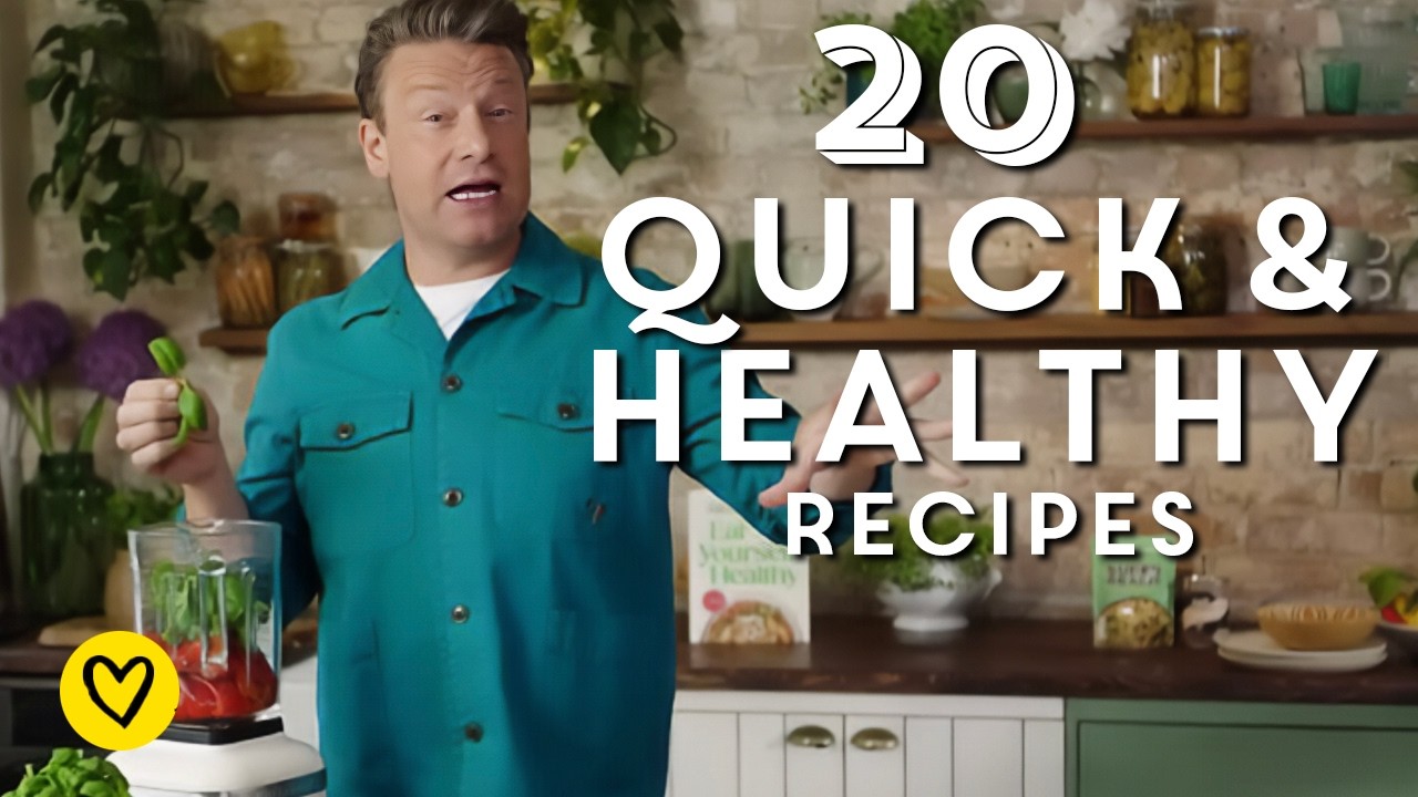 20 Quick & Healthy Recipes To Cook At Home | Jamie Oliver