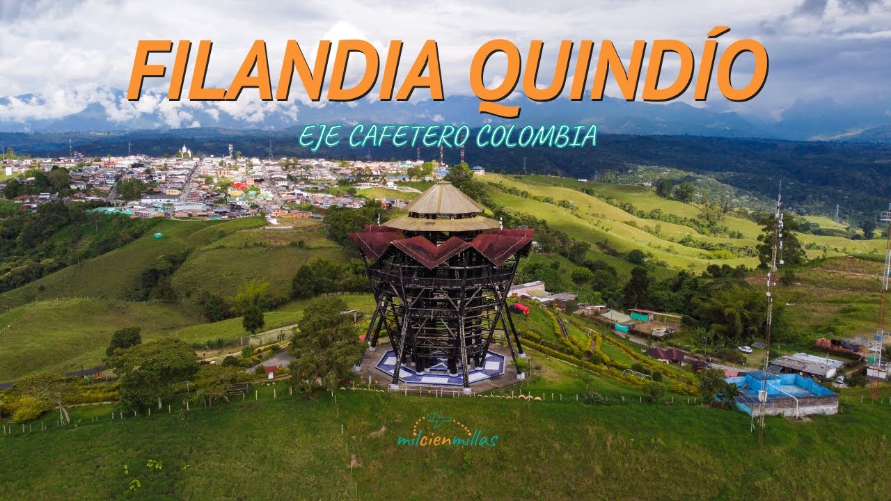 El pueblo 😍 M&Aacute;S LINDO del Quind&iacute;o COLOMBIA - Filandia, Eje Cafetero | milcienmillas