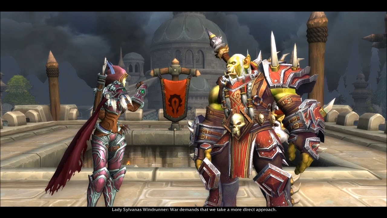WoW BfA: Battle for Lordaeron scenario Cinematics (BfA Beta)