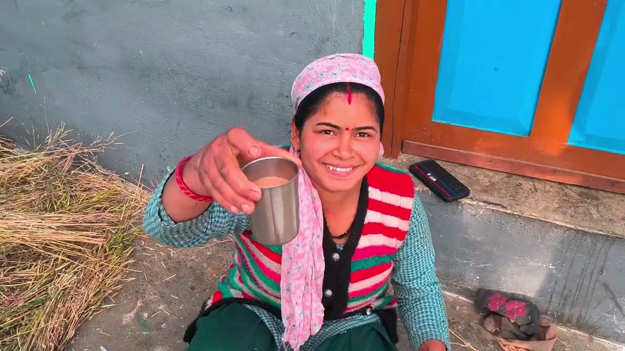 आज मेरी बारी लगी ☕सबको चाय पिलाने की 