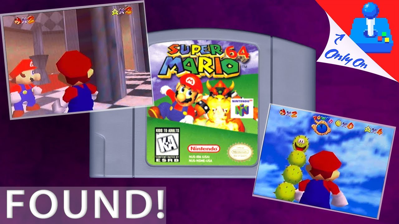Finally – HIGH QUALITY Mario 64 beta images