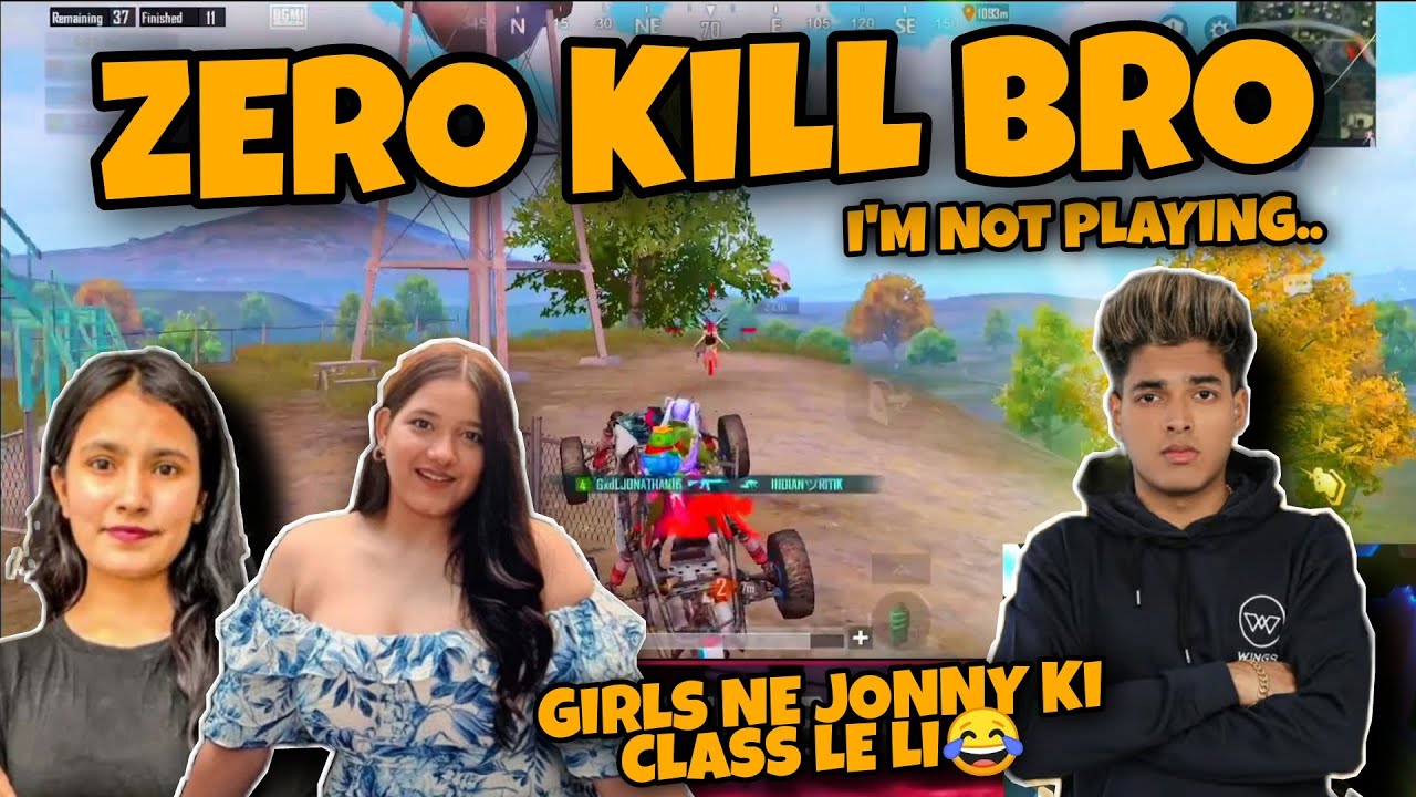 ZERO KILL BRO...MAIN NAHI KHELRA..| JONATHAN ki KHICHAI😂 | DOBBY | NIKKI | KAINAAT | GODL GIRLS | MN