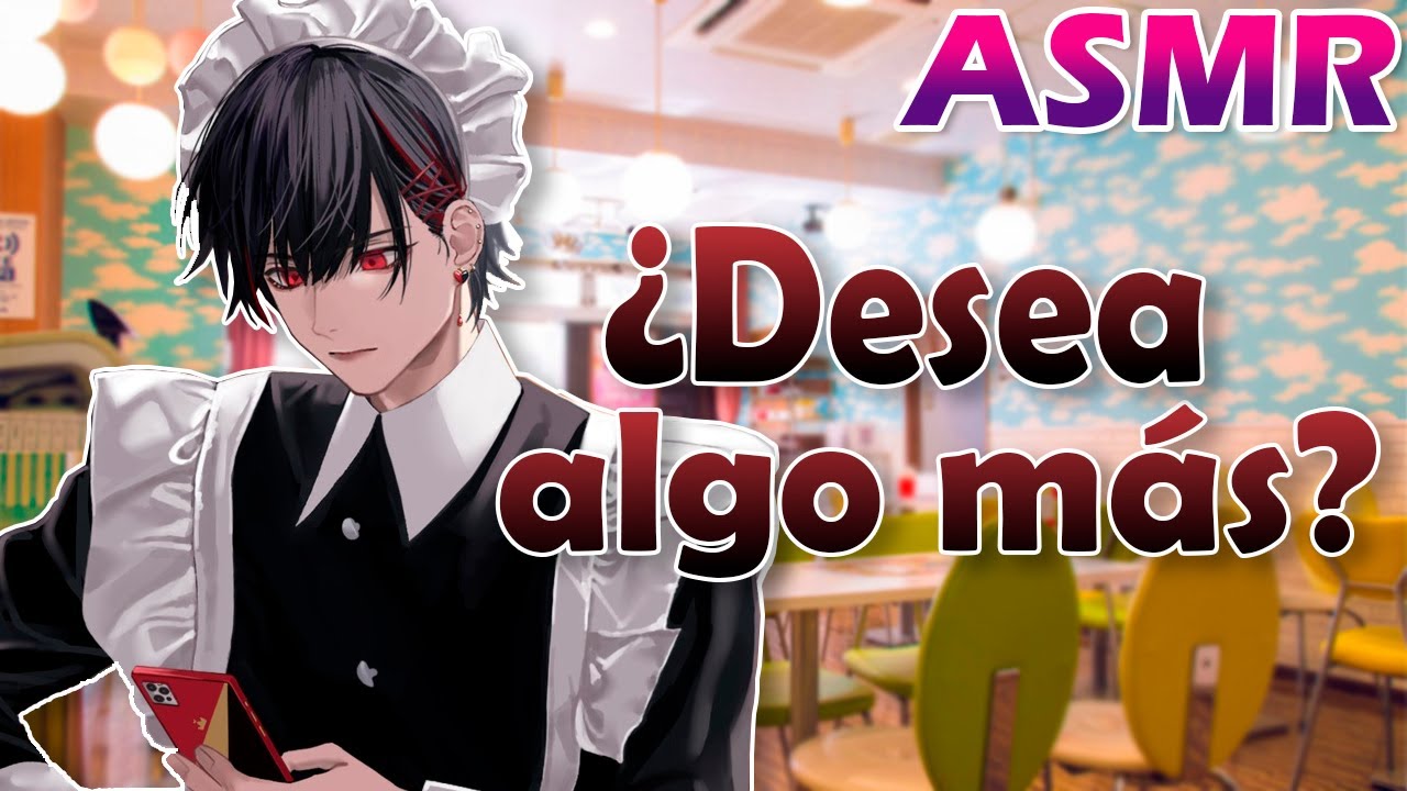 ASMR - Vas a un maid café atendido por chicos / Roleplay / Yaoi / Especial 6000 subs
