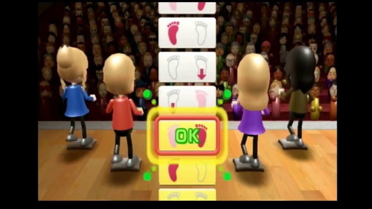 Wii Fit Plus 有酸素運動 フープダンス 踏み台リズム ジョギング ペンギンシーソーバランススノボー座禅