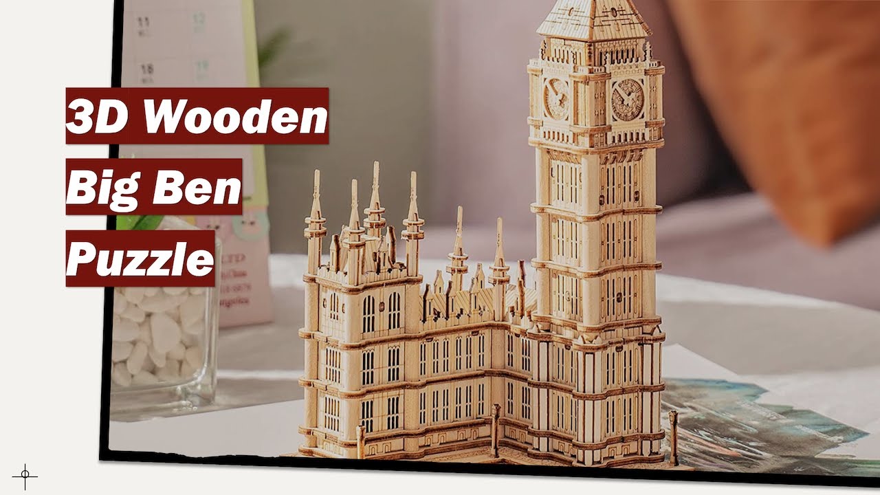Build Rolife 3D Big Ben Model with me! - Speed Build