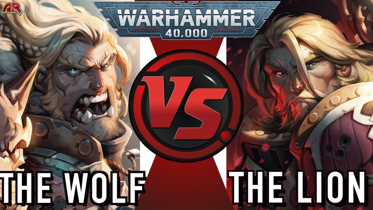 DUEL Between BEASTS Leman Russ Vs Lion El'Jonson Warhammer 40K