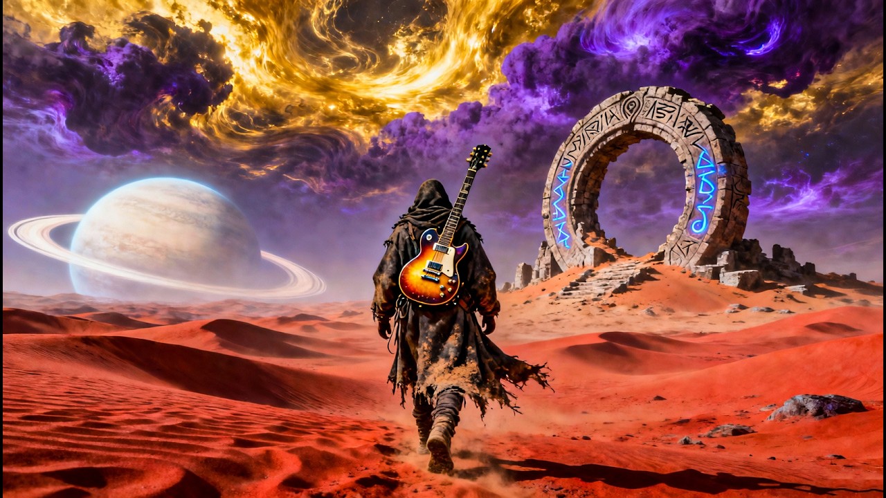 After Dark Desert Blues | Psychedelic Rock Night Drive Instrumental