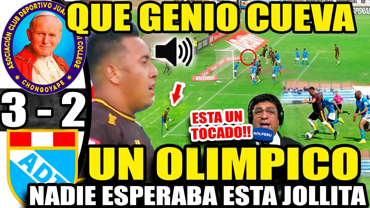 ES UN GENIO!! CUEVA HIZO DE LAS SUYAS Y CASI SE MANDA UN OLIMPICO!! ES UN TOCADO!!