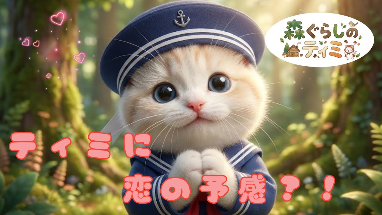 【恋の予感…？！】森の学校に遊びに行ったらまさかの出会いが！？ティミの反応は？！【森ぐらしのティミ】