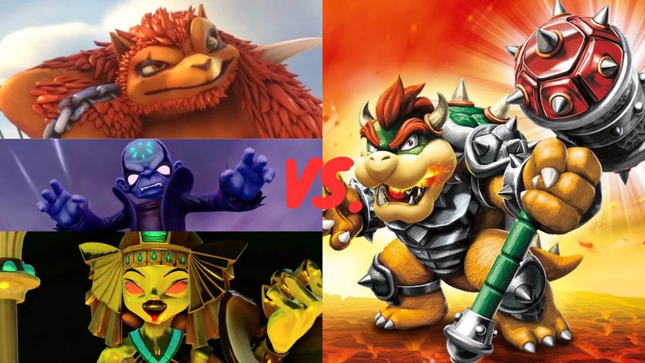 BOWSER VS. ALL BOSSES IN SUPERCHARGERS RACING
