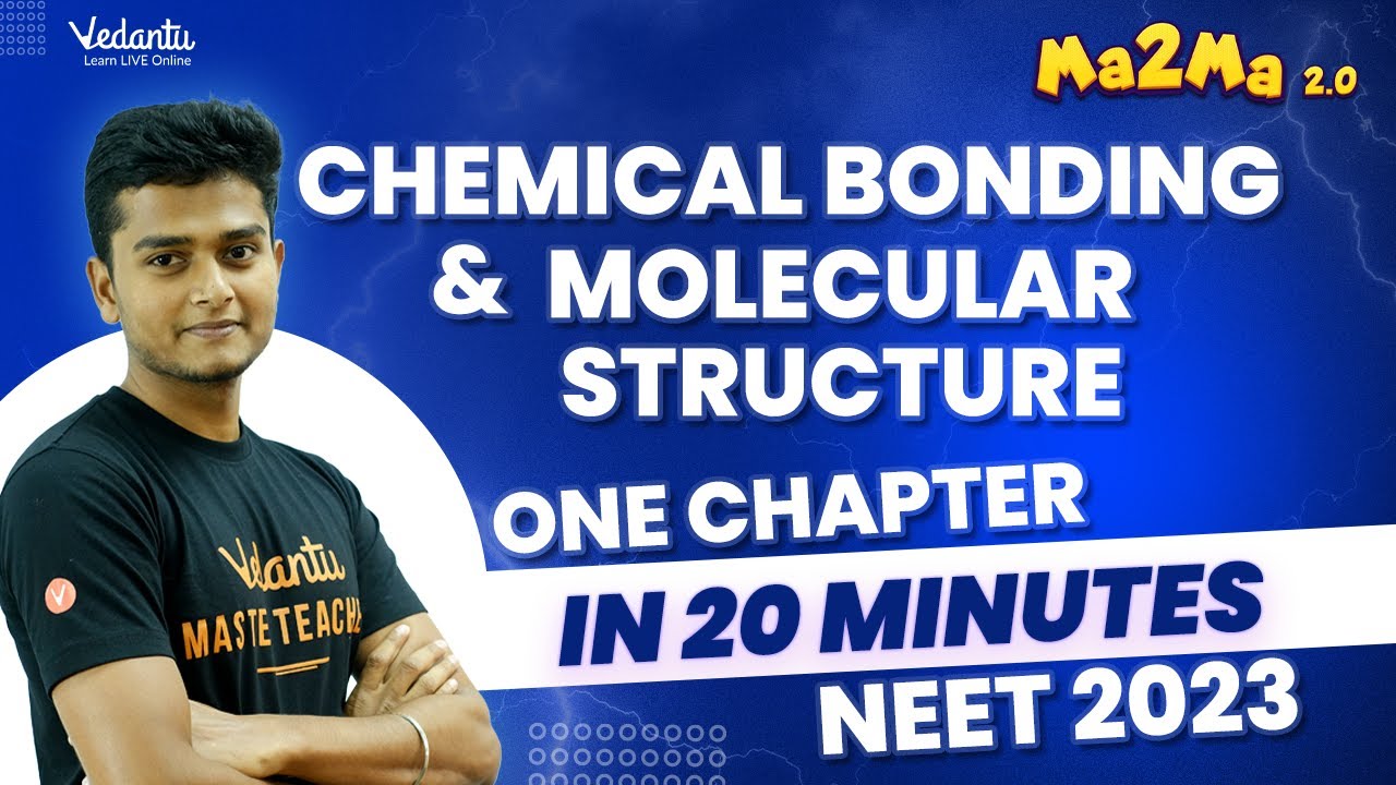 Chemical Bonding and Molecular Structure Class 11 Chapter 4 Revision  for NEET 2023 #neet