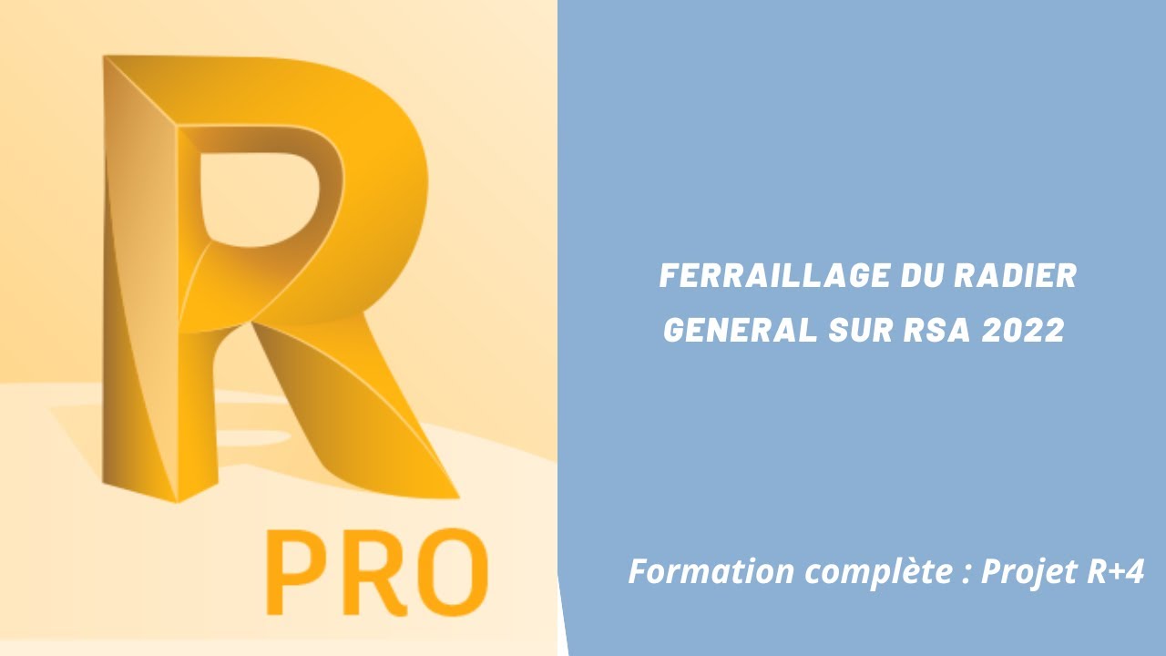 S15. Ferraillage du radier général sur Robot Analysis Structure 2022