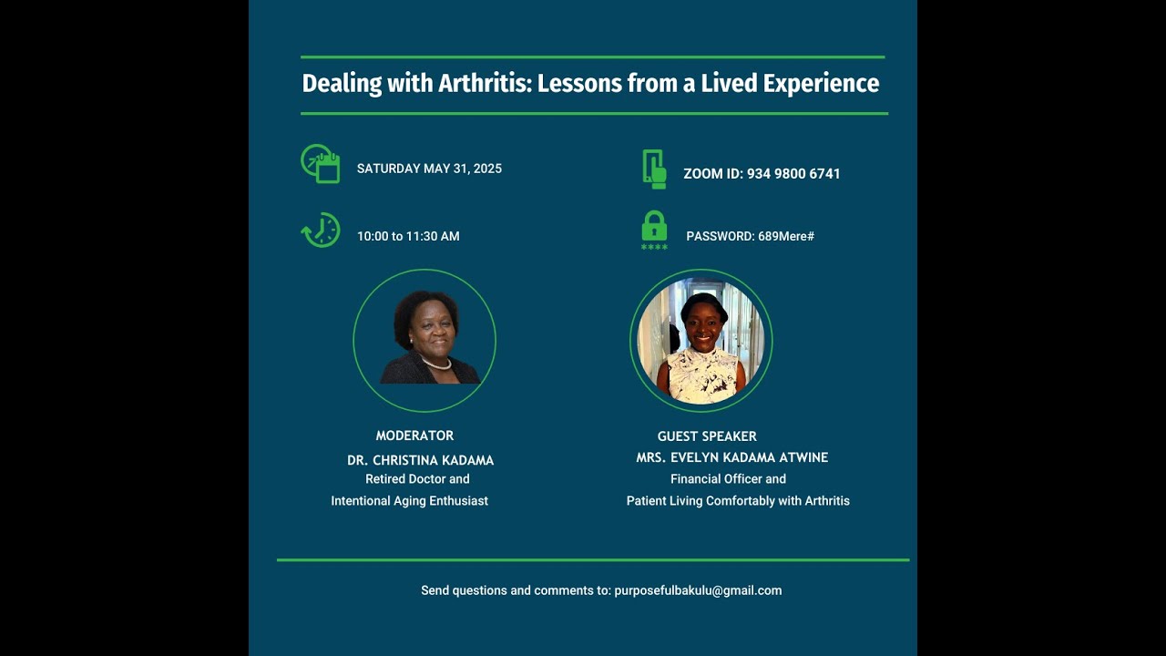 Dealing with Arthritis: Lessons from a Lived Experience