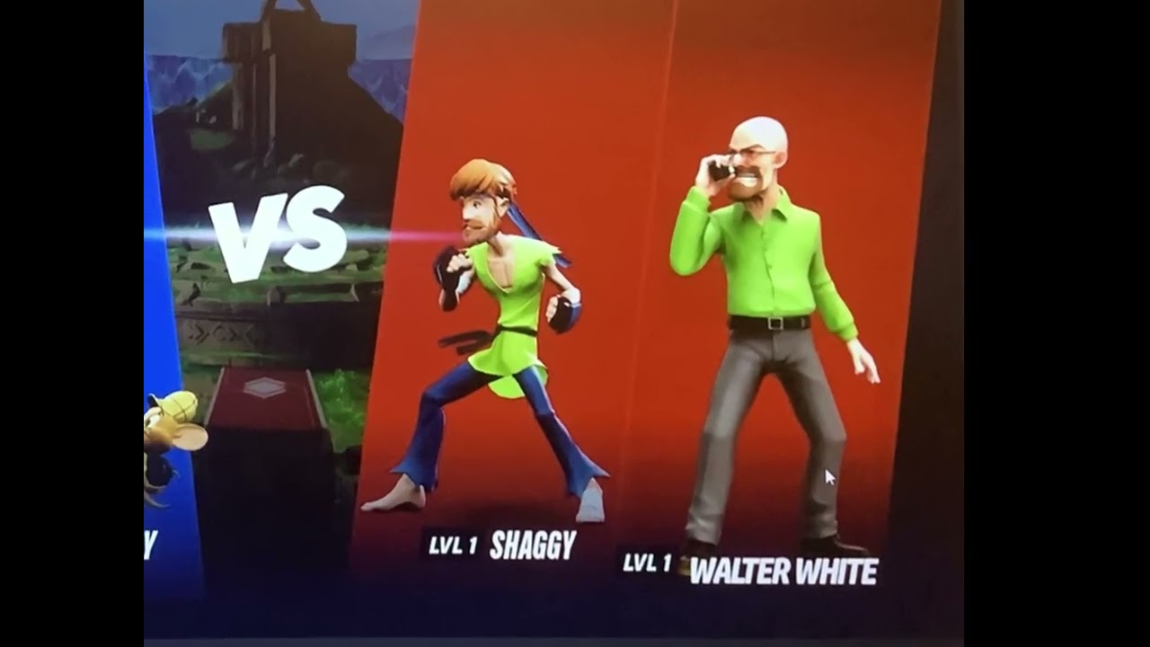 Walter white in multiversus