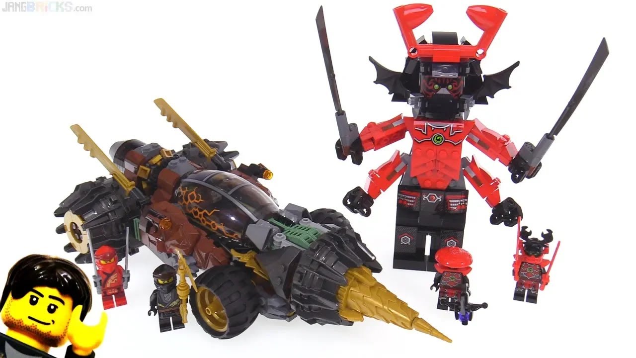 🔄 LEGO Ninjago Legacy 2019 Cole's Earth Driller review! 70669 re upload