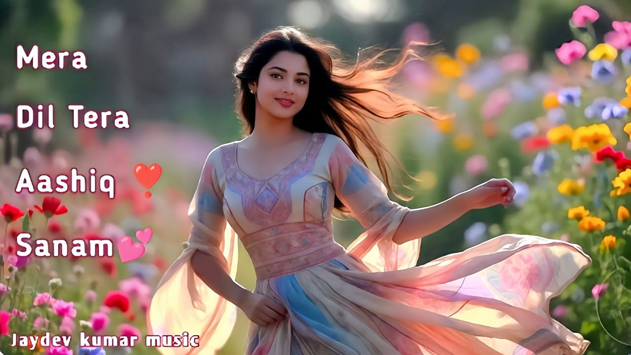 Mera Dil Tera Aashiq 💕 ((Love Song))💔 | 90s Old Bollywood style Evergreen Romantic Hindi Song