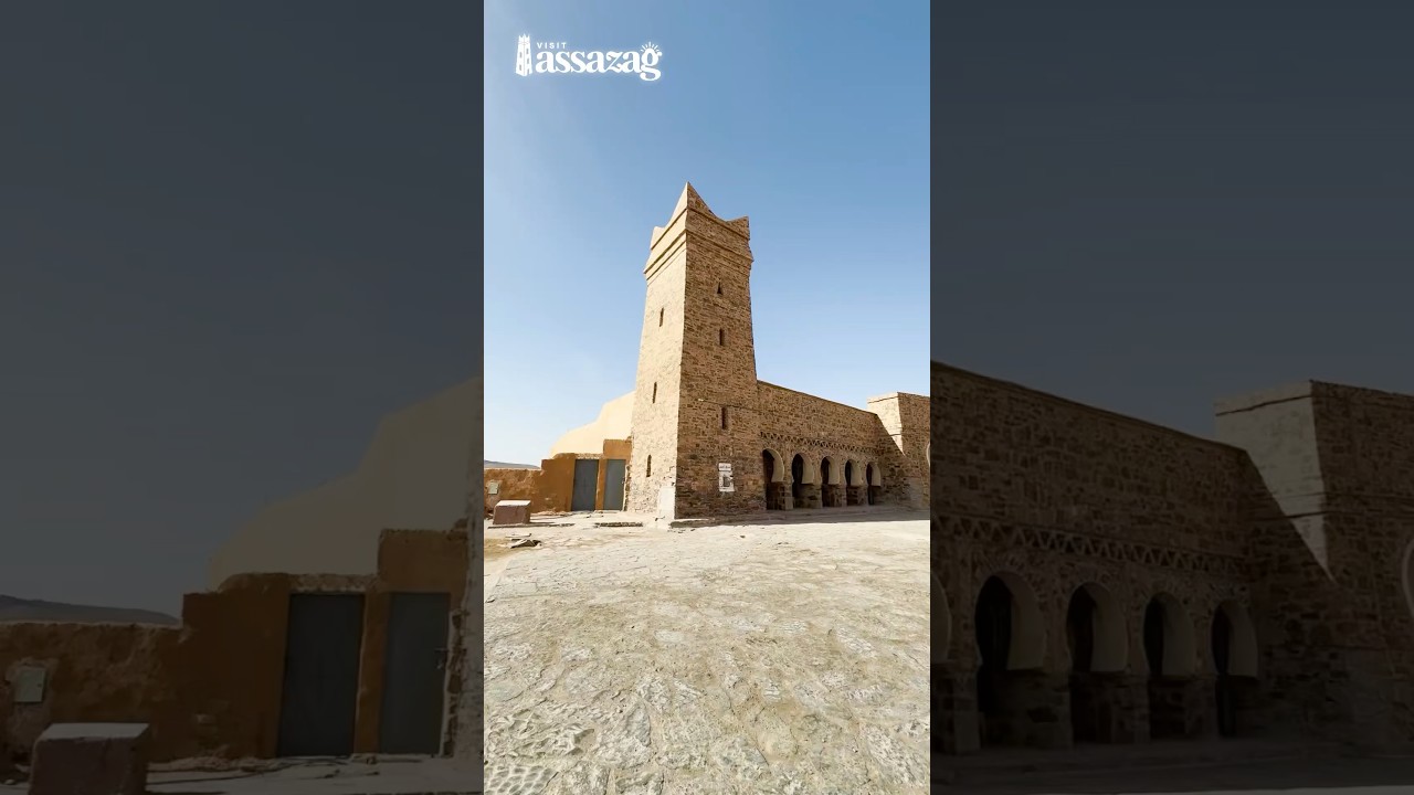 🕌 The iconic Zaouia of Assa, a symbol of the city's rich history and soul.