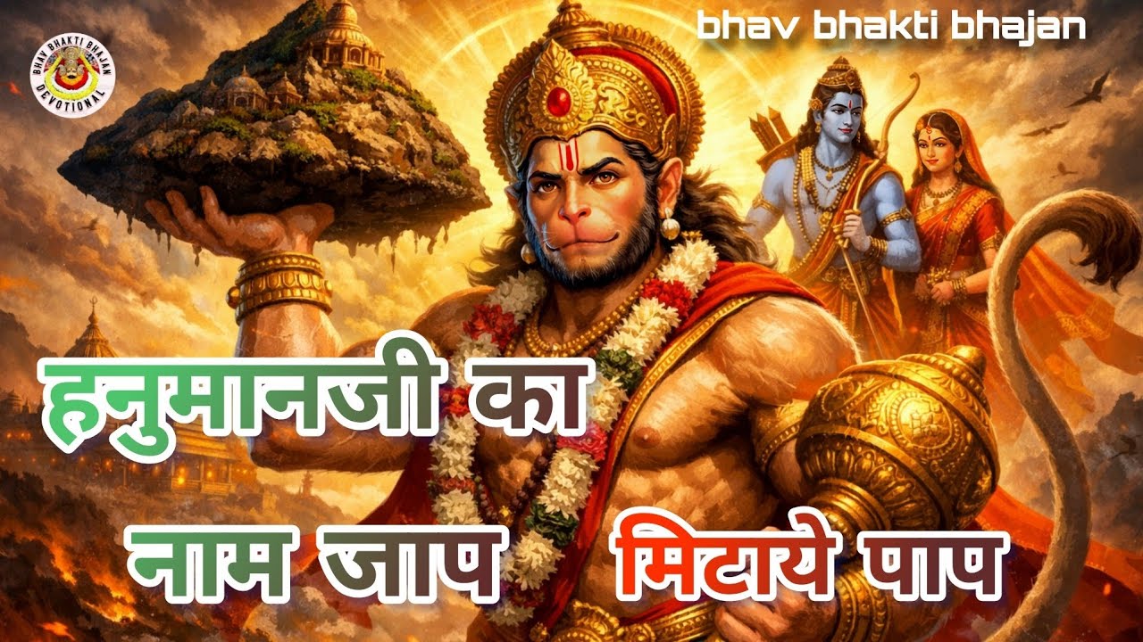 हनुमानजी का नाम जाप HANUMANJI KA NAAM JAAP मिटाये पाप jai shree ram #hanumanji 