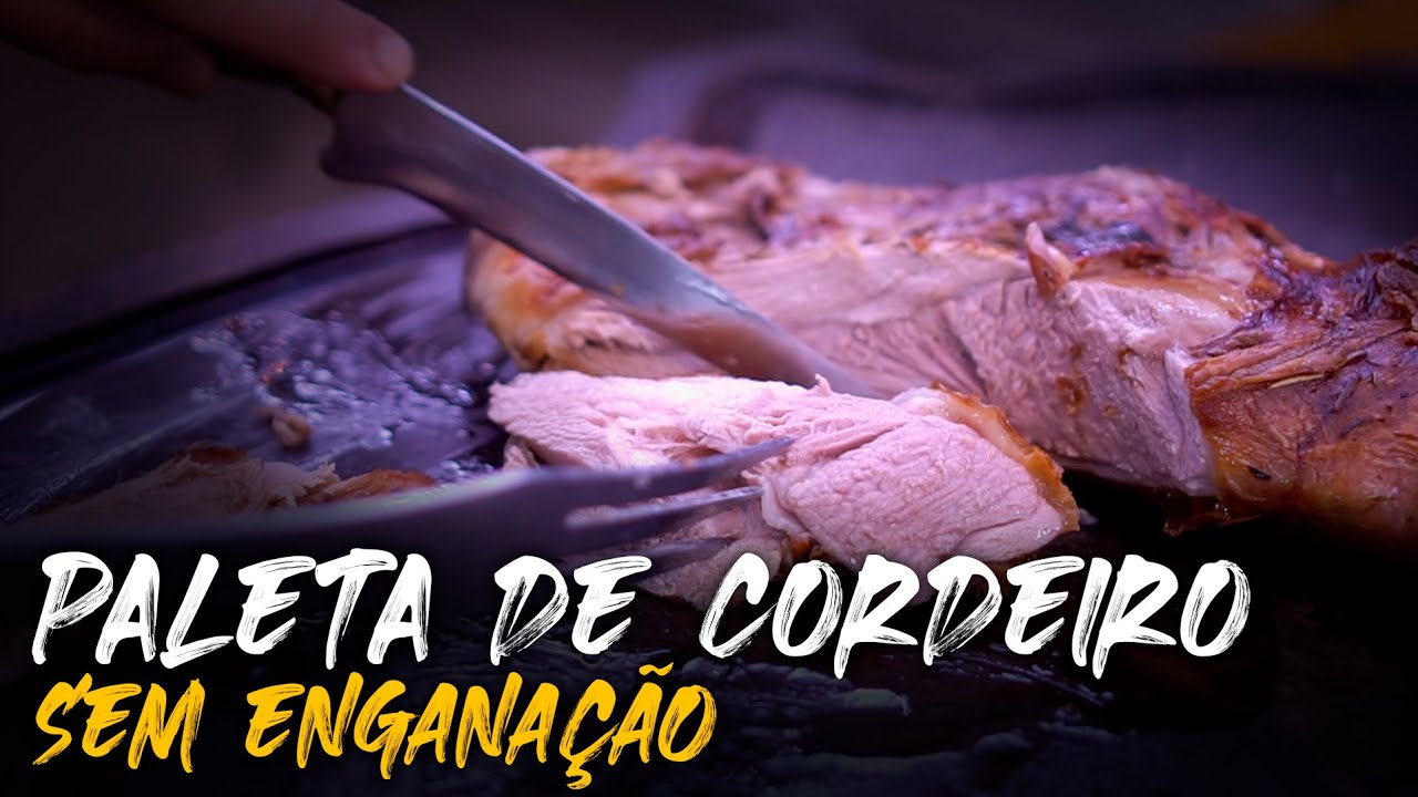 Paleta de cordeiro assada: RÁPIDA e SUCULENTA