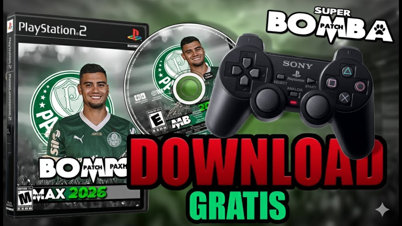 NOVO BOMBA PATCH 2026 PS2 no ANDROID GR&Aacute;TIS &rarr; Emulador LISO (AetherSX2/PCSX2)
