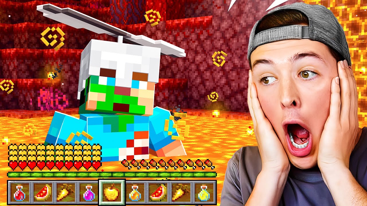 Minecraft But Its Impossible To Die...