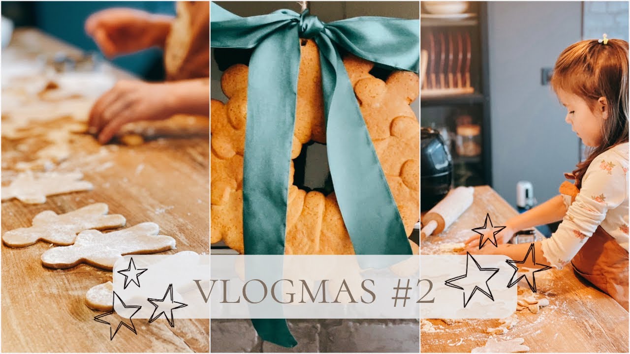VLOGMAS #2 Віночок з пряників🎄
