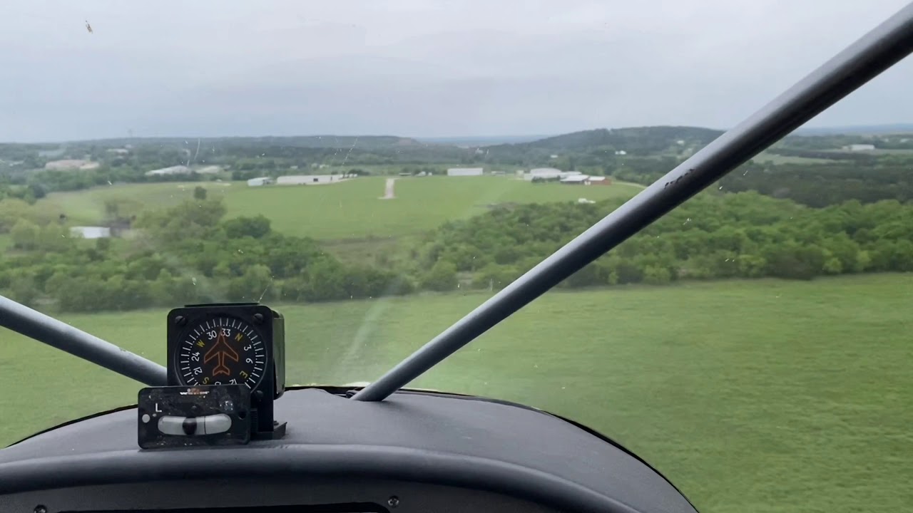 Zenith 750 steep turns and low pass.