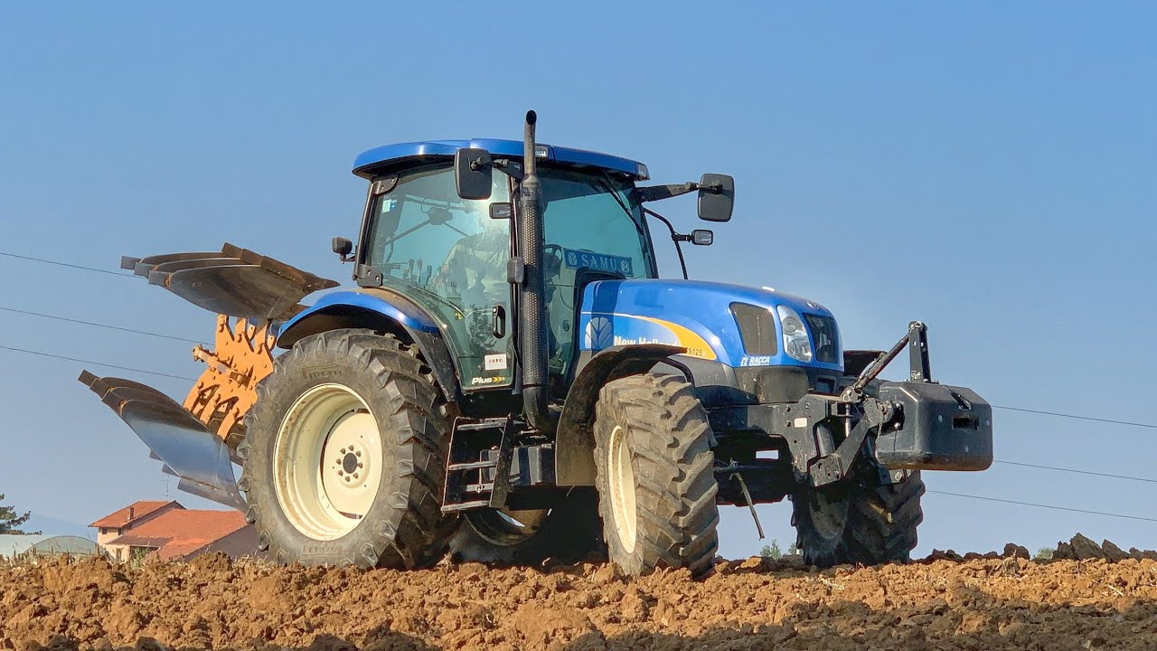 New Holland TSA125 + 3vomero Moro -Warrior- FPT engine Sound