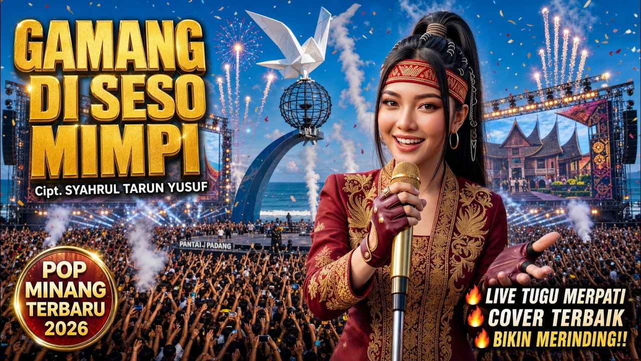 GAMANG DI SESO MIMPI &ndash; Susi | Virtual Konser Di Tugu Merpati Pantai Padang | AI Music Cover