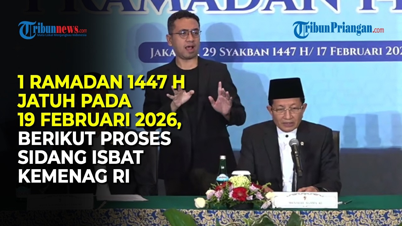 Kemenag RI Tetapkan 1 Ramadan 1447 H Jatuh pada Kamis 19 Februari 2026